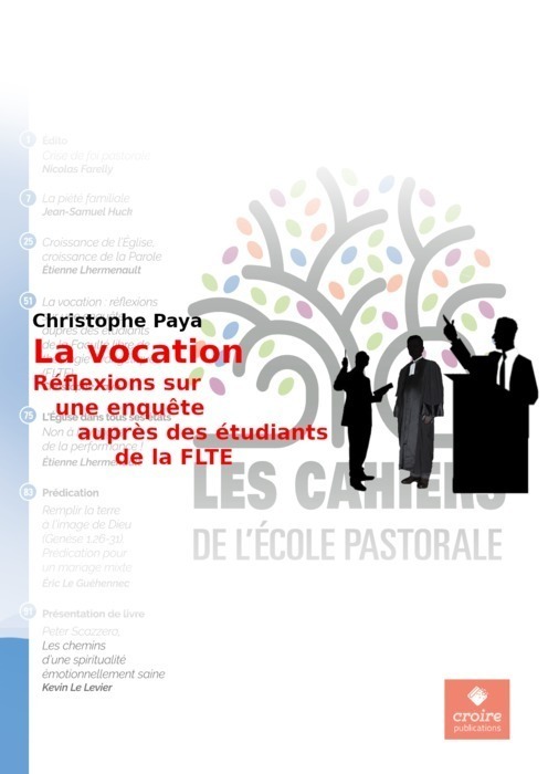 La vocation : réflexions sur une enquête auprès des étudiants de la Faculté libre de théologie évangélique (FLTE)