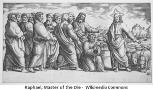 Jésus et ses disciples Raphael