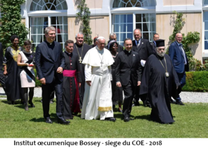 Institut œcumenique Bossey   siege du COE   2018