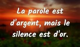 Parlons silence !